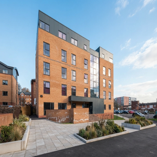 Poulson House - Stoke Student Village
